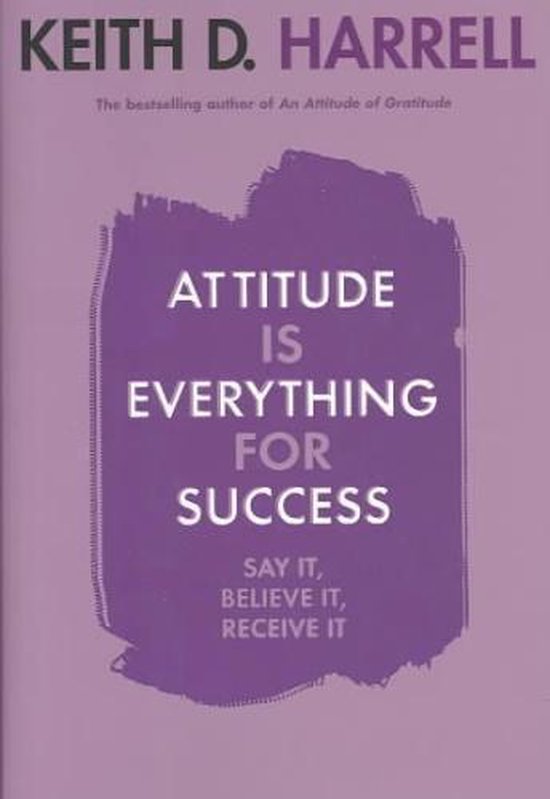 Attitude Is Everything For Success - cover