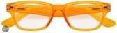 INY Woody G14500 +3.50 - Oranje/transparant - Leesbril