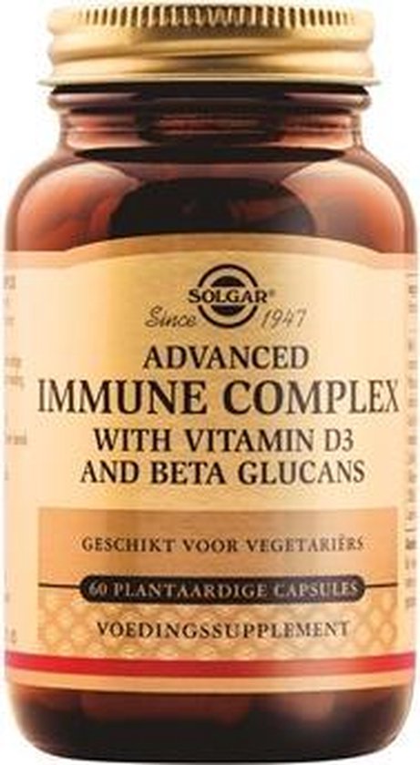 ontspannen Primitief Assortiment Solgar vitamins advanced vitamine d3 immune complex 60 stuks | bol.com