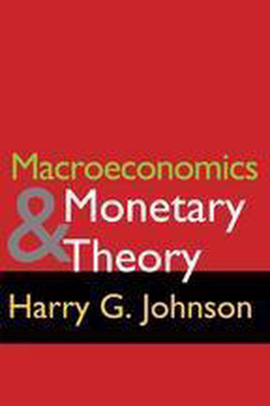 Macroeconomics and Monetary Theory - cover
