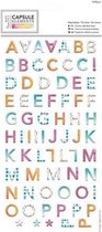 Alphabet Thicker Stickers (169pcs) - Capsule Collection - Elements Pigment
