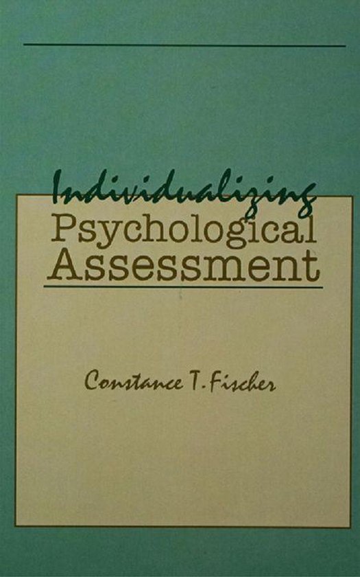 Individualizing Psychological Assessment - cover