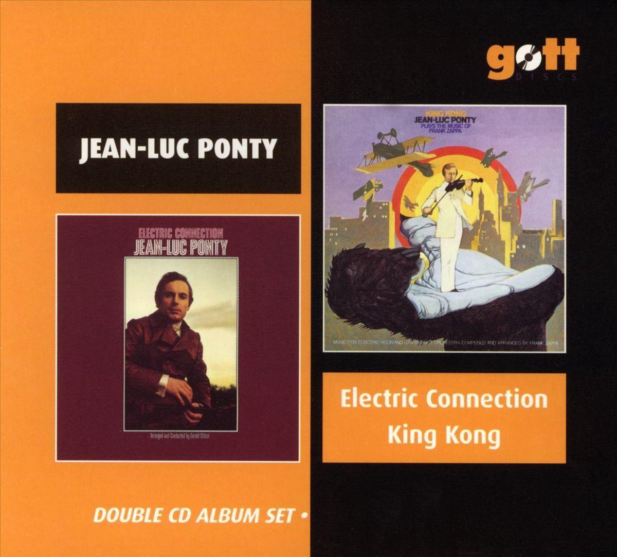 Electric Connection/King Kong, Jeanluc Ponty CD (album) Muziek