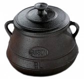 Guison Spaanse handgemaakte gietijzeren stoofpot 2 Liter - ideaal voor slowcooking