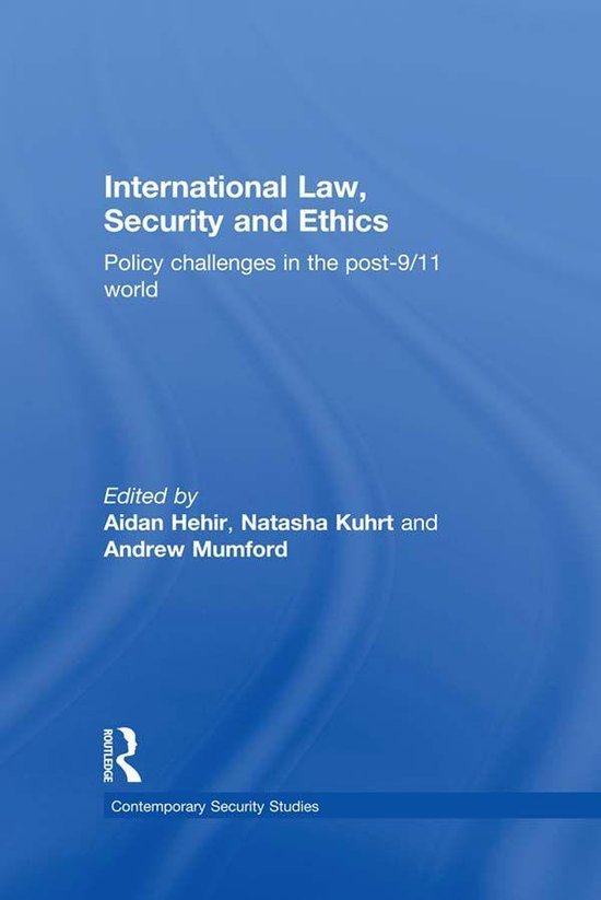 International Law, Security and Ethics - cover