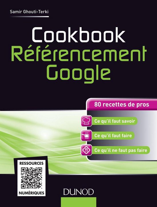 Cookbook Référencement Google - cover