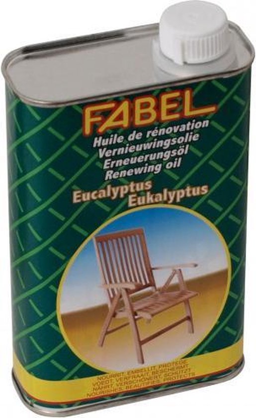 Eukalyptus hout vernieuwings olie, behandelings olie, Made in Belgium, 500 ml