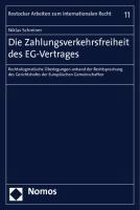 Schreiner, N: Zahlungsverkehrsfreiheit des EG-Vertrages