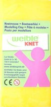 Weible Knet Fantasie Klei Blokvorm Geel - 250 Gram