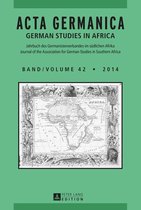 Acta Germanica / German Studies in Africa 42 - Acta Germanica