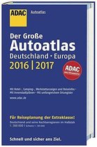 Großer ADAC Autoatlas 2016/2017, Deutschland 1 : 300 000, Europa 1 : 750 000