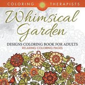 Whimsical Garden Designs Coloring Book For Adults - Relaxing Coloring Pages