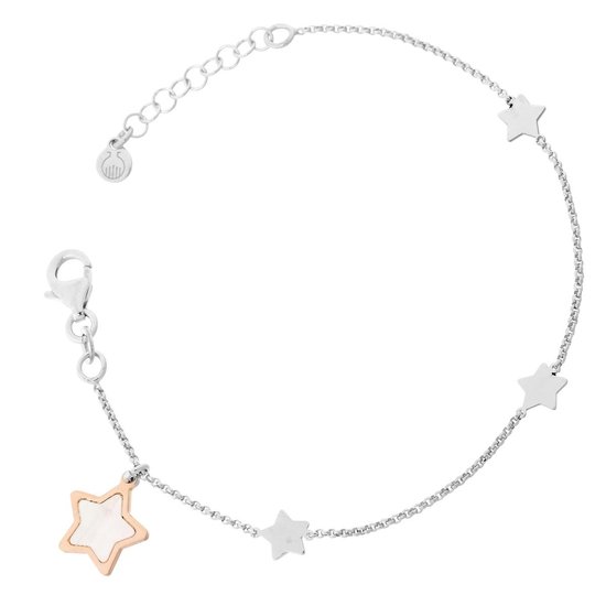 Orphelia Silver - ZA-7167 - Bracelet avec étoiles - 19 cm