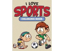 I Love Sports Coloring Book