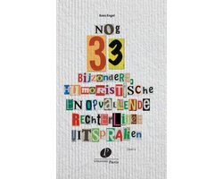 Omslag van Nog 33 bijzondere, humoristische en opvallende rechterlijke uitspraken Deel 2