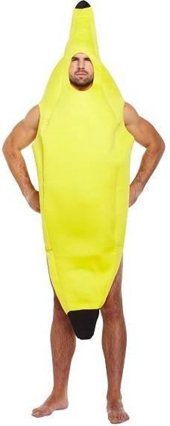 Bananen pak / Banaan Kostuum | Verkleedkleding | Vrijgezellenfeest |  Volwassenen ONE-SIZE | bol.com