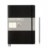 Leuchtturm1917 Notitieboek Composition B5 - Softcover - Blanco - Zwart