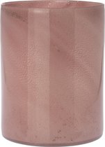 Riverdale Lagun - Windlicht - 30cm - roze