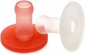 Squiz set van 2 silicone tops