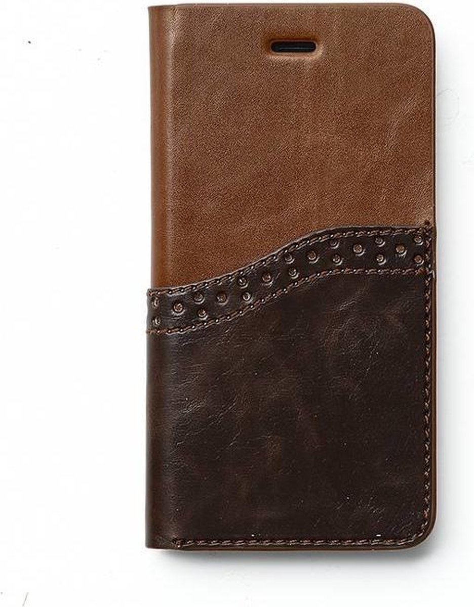 Zenus OA400152 Portemonneehouder Bruin mobiele telefoon behuizingen - iphone 6 hoesje - iphone 6s hoesje - leren iphone 6 / 6s hoesje