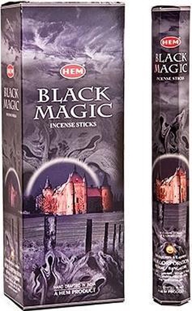 Hem Wierook 6 pack Black Magic Magia Negra