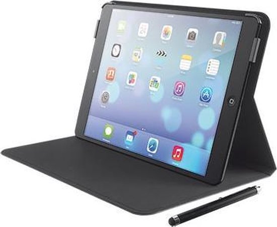 Trust iPad Air Hoes met Stylus Pen - Zwart | bol.com