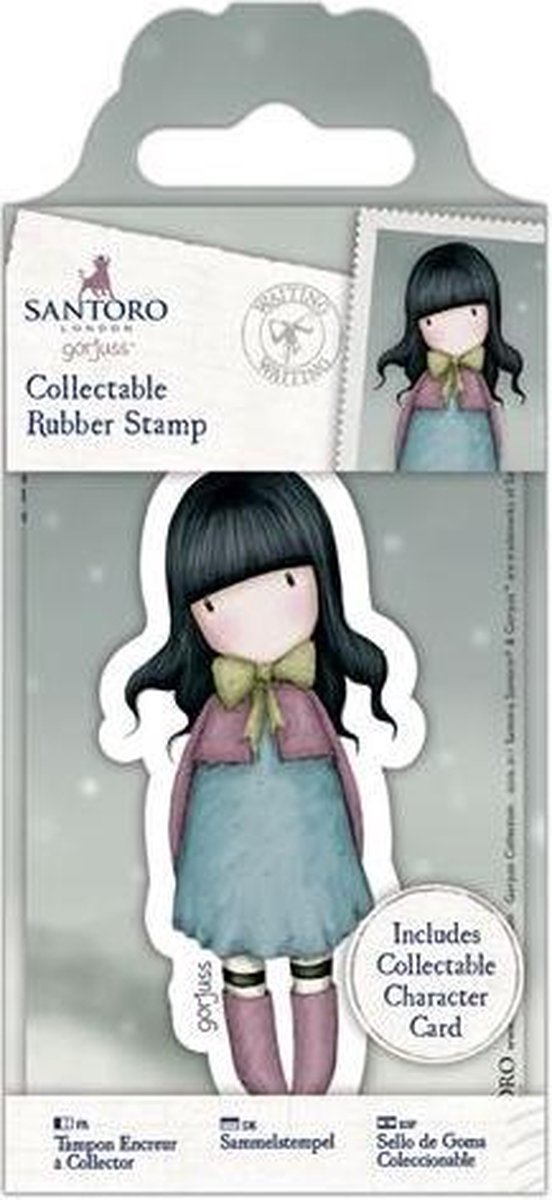 Collectable Rubber Stamp - Santoro - No. 52 Waiting