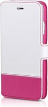 Itskins Angel Wallet Case White / Pink voor Apple iPhone 6 / 6s