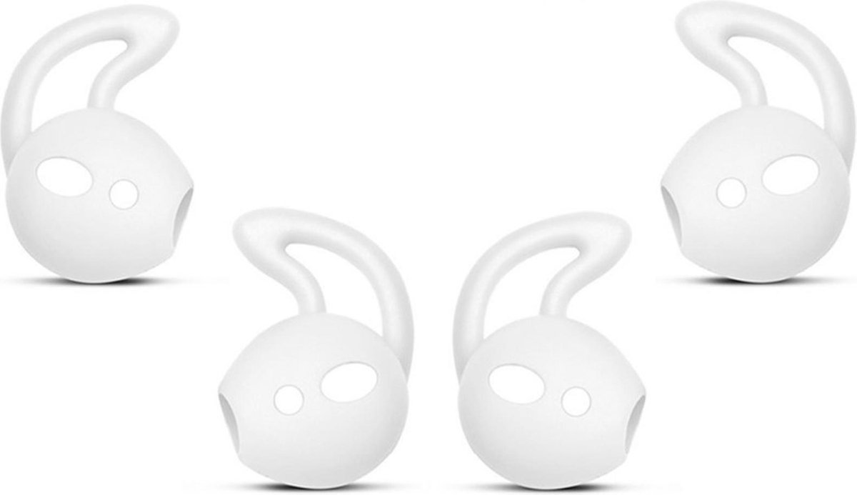 Earhooks - Clips Voor Apple AirPods en EarPods - Wit