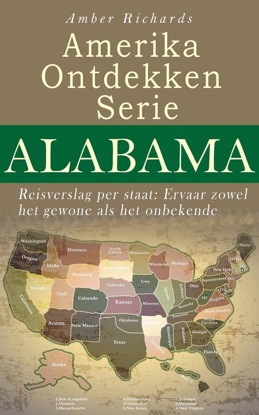 Amerika Ontdekken Serie Alabama - Reisverslag per staat Erva ... - cover