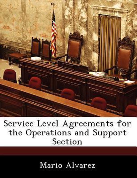 Service Level Agreements for the Operations and Support Sect ... - cover