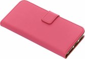 Luxe Softcase Booktype iPhone SE (2020) / 8 / 7 hoesje - Fuchsia