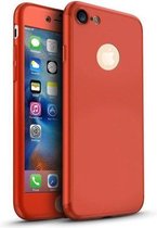 Full Body Case Cover 360 graden Bescherming Hoesje iPhone 7 - Rood