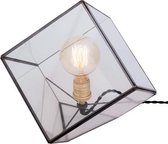 Geo Light Cube Small Black