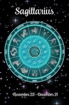 Zodiac Undated Weekly Planner - Sagittarius November 23 - December 21