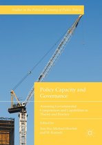 Studies in the Political Economy of Public Policy - Policy Capacity and Governance