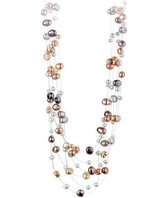Adriana Beaded Nyloncollier 7-rij Romantica R3