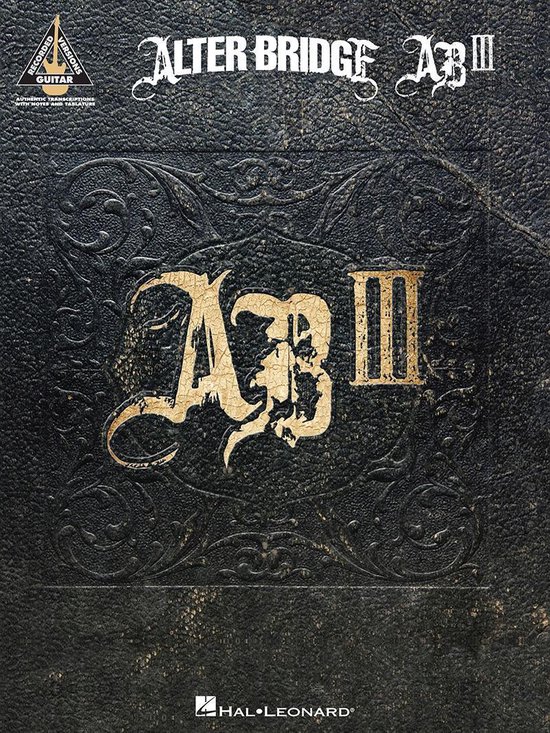 Alter Bridge - AB III (Songbook) - cover