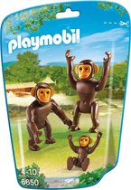 PLAYMOBIL Chimpansees met baby - 6650