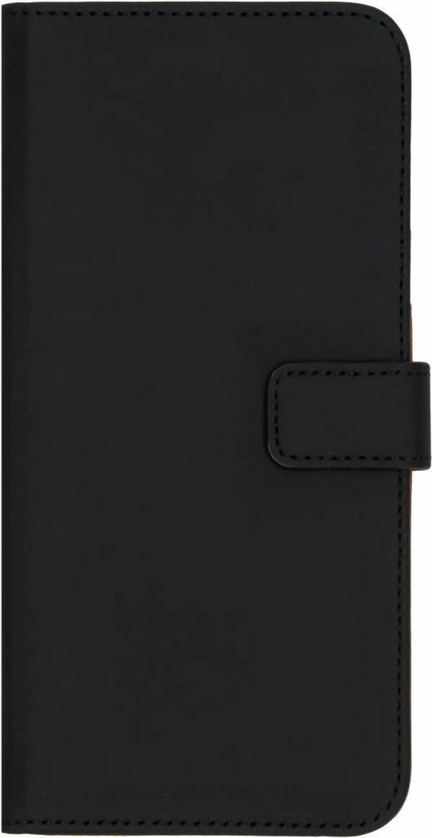 Luxe Softcase Booktype Samsung Galaxy J6 Plus hoesje - Zwart - Merkloos