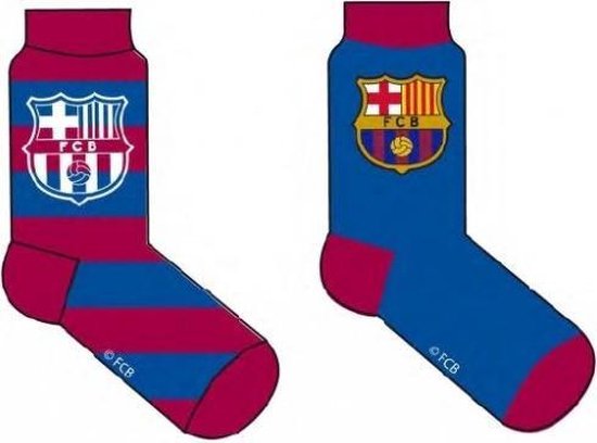 Margaret Mitchell vuilnis Dek de tafel FC Barcelona Sokken maat 35-38 | bol.com