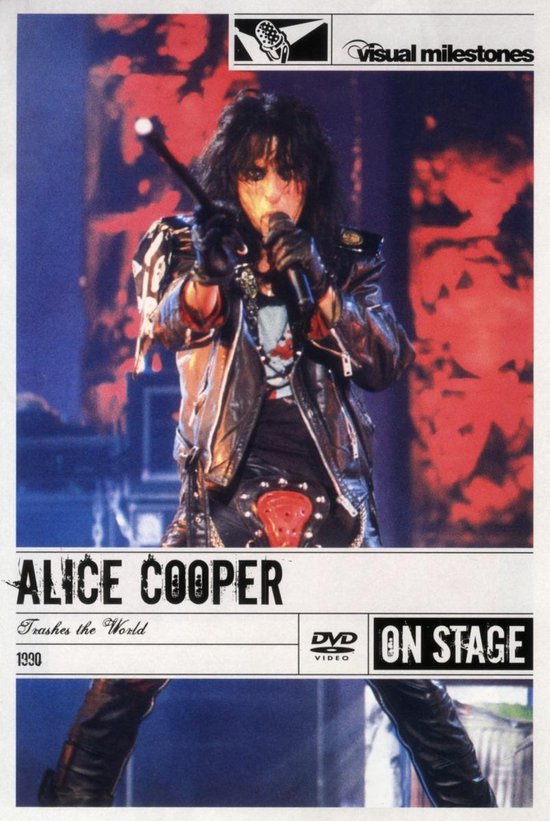 Cover van de film 'Alice Cooper - Trashes The World'