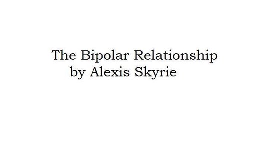 The Bipolar Relationship - cover