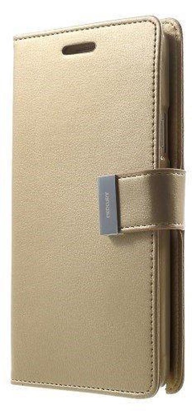 iPhone 5/5S/SE Rich Diary Wallet Case Goud