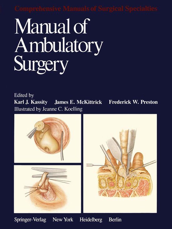 Medicine (R0) - Manual of Ambulatory Surgery - cover
