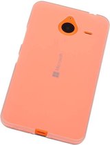 Microsoft Lumia 540 TPU Hoesje Transparant Grijs