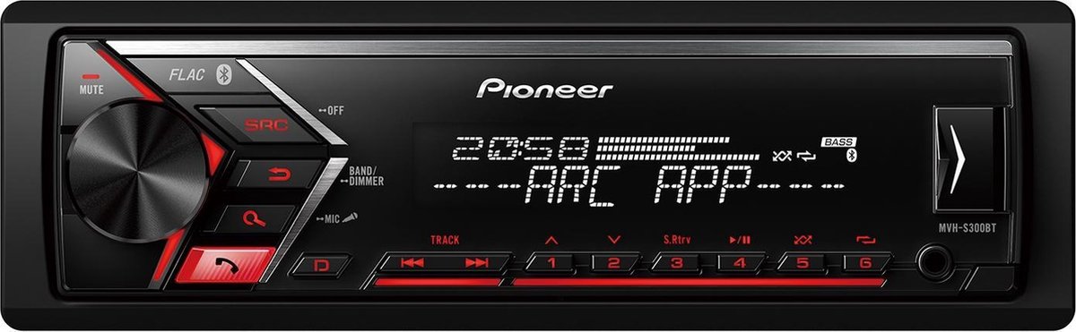 Autoradio bluetooth PIONEER DAB MVH-330DAB pas cher