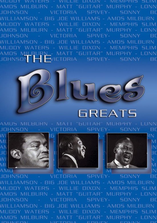 Cover van de film 'The Blues Greats'