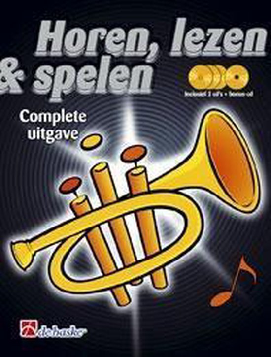Trompet Horen, Lezen & Spelen complete uitgave - M. Oldenkamp | Tiliboo-afrobeat.com