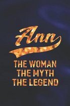 Ann the Woman the Myth the Legend